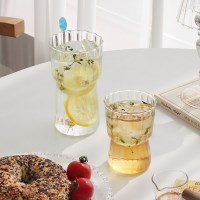 트위스터 내열 글라스 2size 유리컵