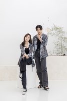서리나래 페이즐리 커플 셔츠저고리