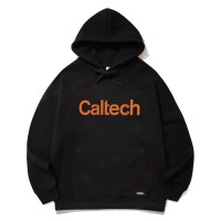 [유니버셜유니버시티] CALTECH 오버핏 후드 티셔츠 - 블랙