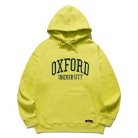 [유니버셜유니버시티] OXFORD 옥스포드 오버핏 후드 티셔츠 - 라임