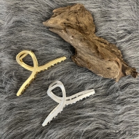 호디에 12cm 빅사이즈 꼬임 무광 헤어 집게 핀