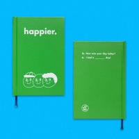 O,LD! Happier diary_green
