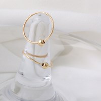 14K GOLD 싱글볼 링 귀걸이