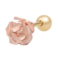 14K GOLD 로즈컷팅 피어싱 [한쪽 판매]