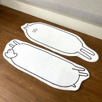 귀여운 고양이 강아지 욕실 주방 발매트 러그