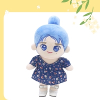 20cm인형옷 꽃패턴원피스