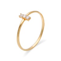 14K GOLD 미니스틱 링 반지