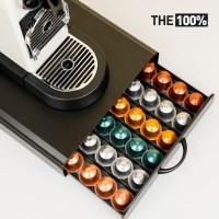 네스프레소 호환 캡슐 커피 보관함 라운드스틸 서랍형 60구