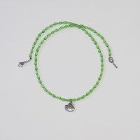 grass_crystal_neck 연두 크리스탈 비즈목걸이