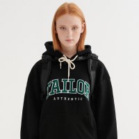 엔비엘 로고 후드 (블랙그린)