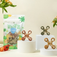 개님의상점 개님의껌 조이플래닛 강아지 치석제거 천연 덴탈껌 4개입