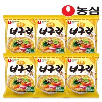 농심 너구리 순한맛 1박스 (40개입) /라면/봉지라면