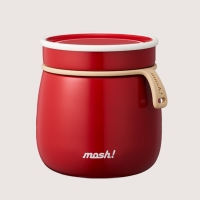[MOSH]모슈 보온보냉 라떼 죽통 푸드자 480ml 레드