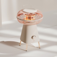 소싱  360˚ 썬히터 감성야외 가정용 캠핑히터 스토브 탄소 전기난로