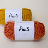 푼토 어게인/겨울 목도리 모자 털실