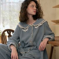 디엘2 긴팔 투피스 블루 (보아털)