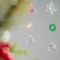 [크리스마스] 눈꽃 오브제 썬캐쳐