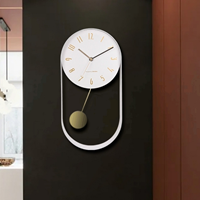 가벼운 수입 인테리어 북유럽 사무실 아날로그 벽시계