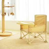 키저스 아기 유아 휴대용 부스터 의자 이유식 식탁 캠핑의자