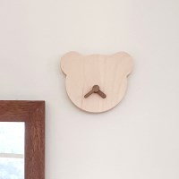 테디어클락 Teddy O'Clock 곰돌이 우드 시계 (탁상 겸용)