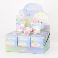 HAPPY FACTORY MAGNET BADGE - RANDOM (9EA)
