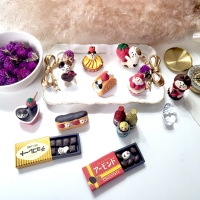 딸기 디저트 컨셉 데꼴캐릭터 귀여운 피규어 포인트 소품