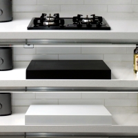 인덕션 커버 덮개 쿡탑 가스렌지 덮개 반려묘 안전 2Color