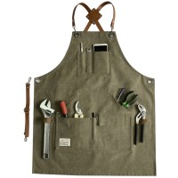 작업용 공방 목공 캔버스 앞치마