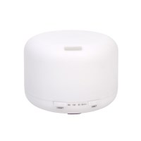 드럼 타입 화이트 미니 가습기 겸 무드등 무드램프