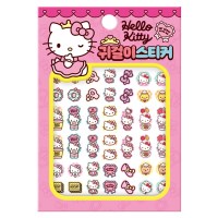 산리오 헬로키티 귀걸이 스티커