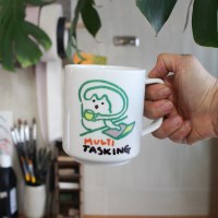 Multi Tasking 화이트 머그