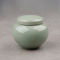 청자 무지 항아리 소금단지 1.2kg