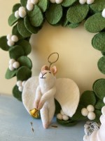 화이트 엔젤, 사랑스런 Angelica mouse 오너먼트