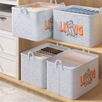 공간 수납 리빙 박스 정리함 옷정리함 이불 수납함