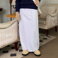 [자체제작/주문폭주] 젤로 허리밴딩 롱 스커트 츄리닝 치마