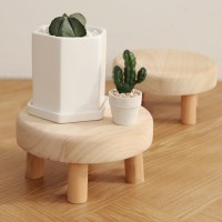 내일의공간 오동나무 앉은뱅이 다용도 받침대(화분 받침대)