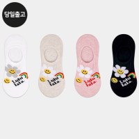 [5PACK] PG 여자 룰루 랄라 덧신 5족 세트