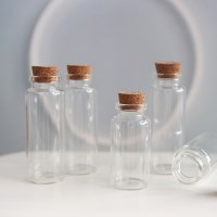 코르크 마개 미니 유리병 [2size 밀봉 코르크병 유리 공병 용기]