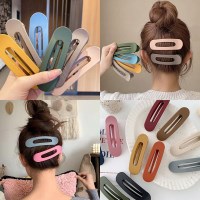 [1+1] 왕 큰 컬러풀 집게핀 대왕핀 똑딱이삔 머리핀 우정템 친구 헤