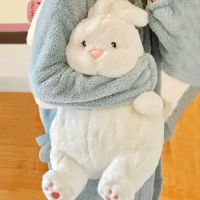핑크 젤리 대형 토끼 인형 바디필로우 쿠션 3size