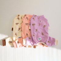 유앤펫 강아지 리본 곰곰이 올인원 중형견 대형견(S~7XL)