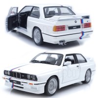 1:24 1988 BMW M3 화이트 미니카 다이캐스트