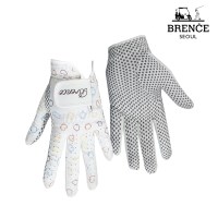브렌스 파크골프용 하트패턴 여성 양손 골프장갑