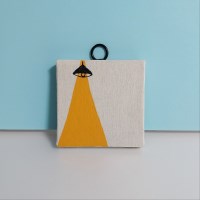 조명 손그림 미니액자 감성 인테리어 월행잉