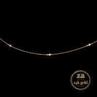 14K 십자루루체인 14K목걸이