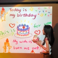 킹콩아울렛 생일빔 생일축하 생일파티 미니빔 + 칩세트