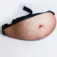 무쓸모 선물 무쓸모 뱃살 가방 벨트백 힙색 허리가방