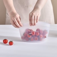 네오플램 국내생산 실리콘 지퍼백M_850ml/ 반영구사용