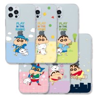 짱구 플레이 클리어케이스 갤럭시 S23 플러스 울트라