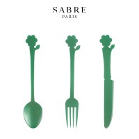 사브르 올드패션 가든 커트러리 플라워 가든그린